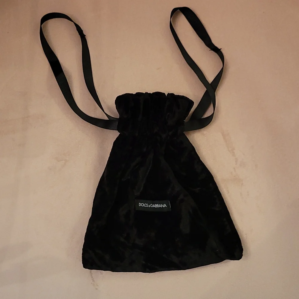 Dolce & Gabbana Velvet Pouch - Picture 1 of 5